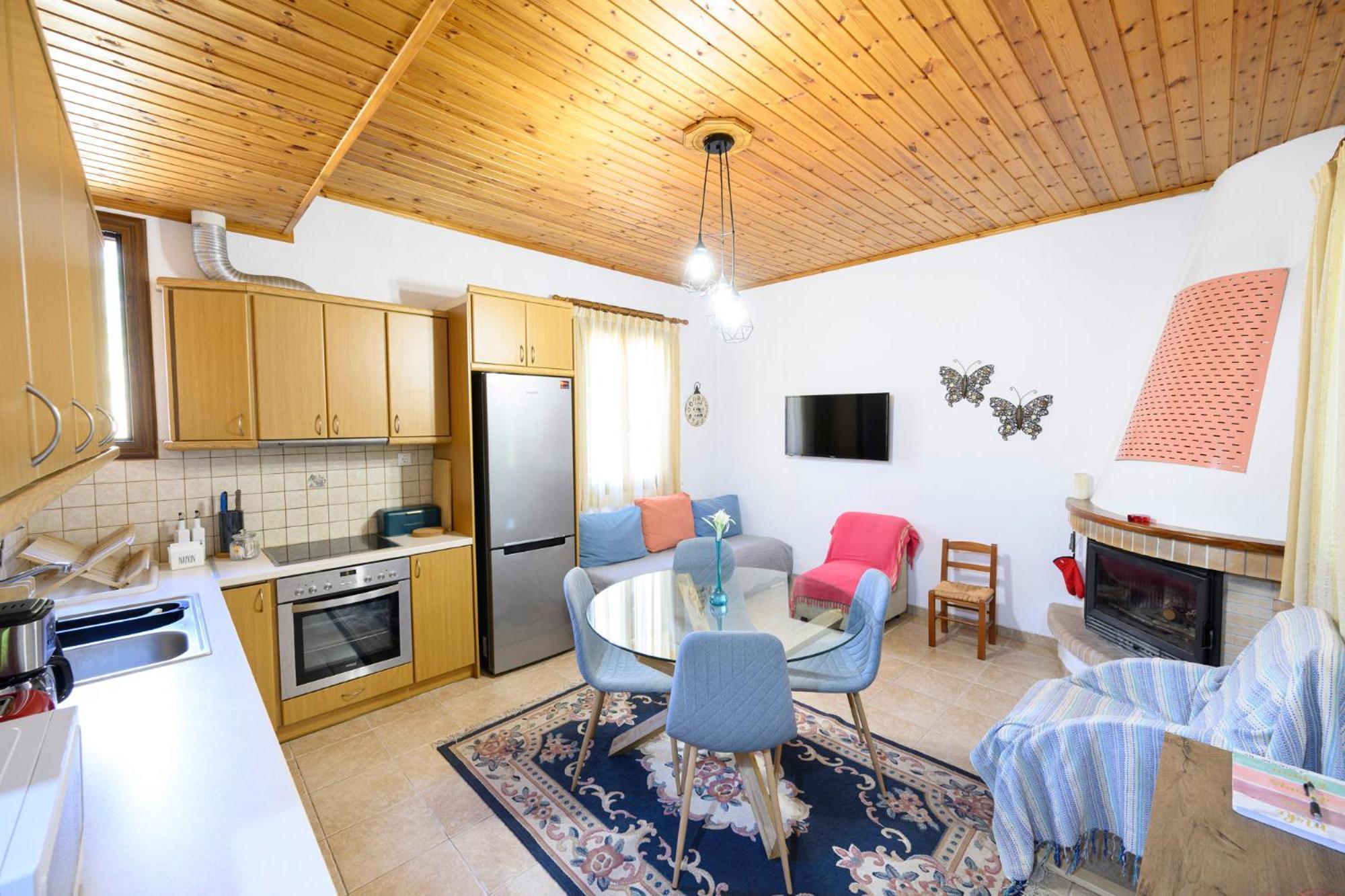 Small Villa Gerani Agios Vlasios  エクステリア 写真
